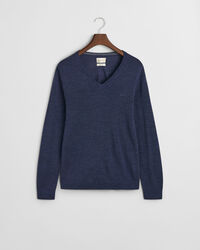 Extra Fine Merino Wool V-Neck Sweater