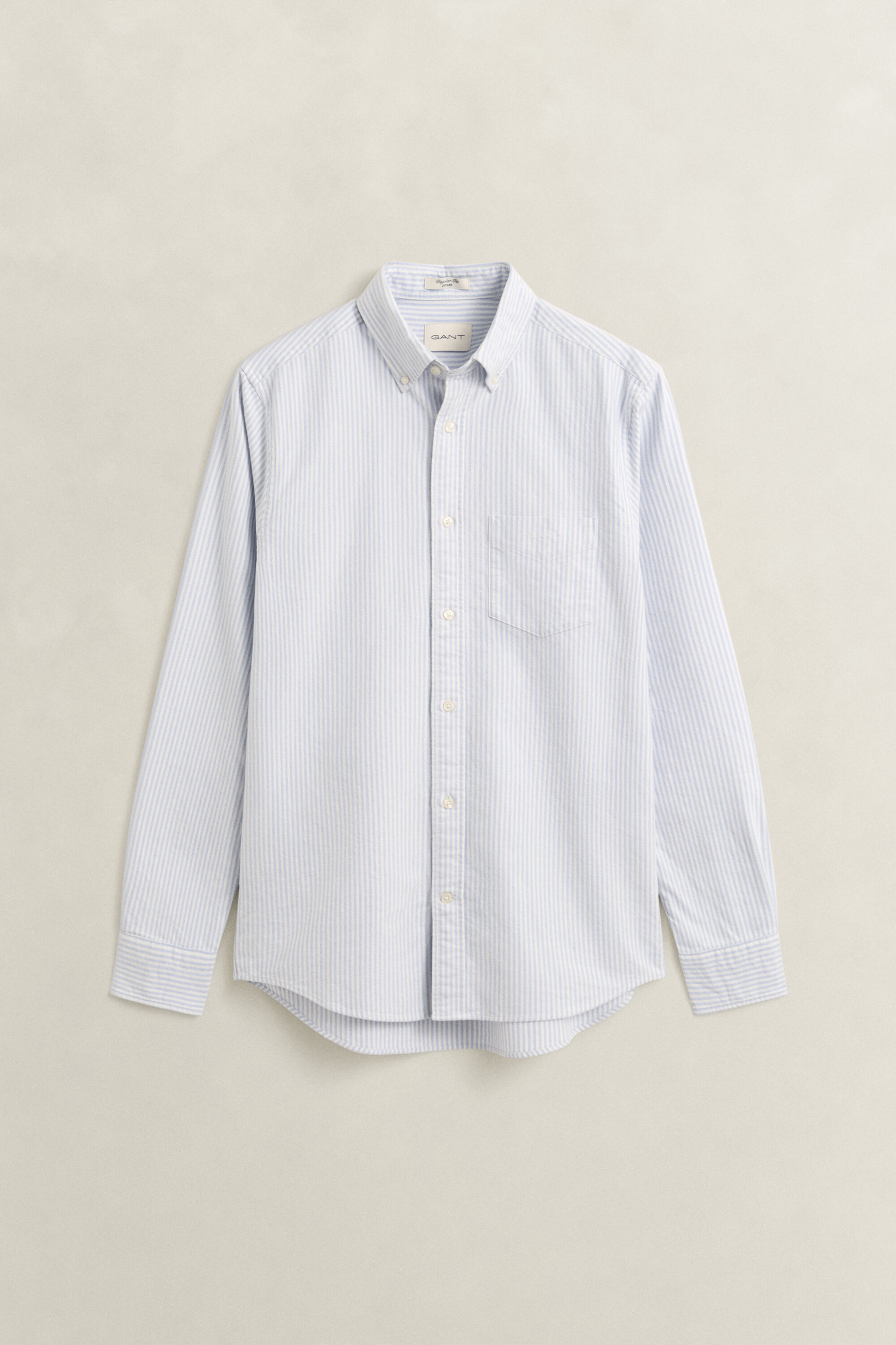 Striped Brushed Oxford Shirt