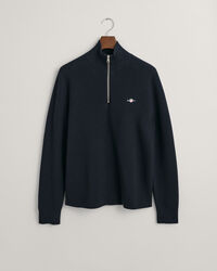 Milano Knit Cotton Half-Zip Sweater