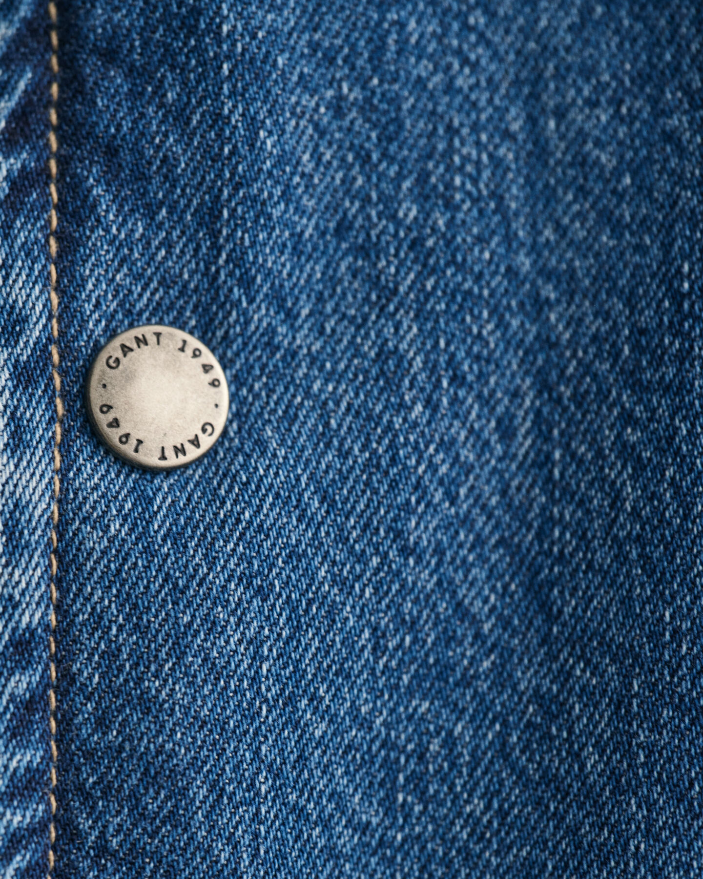 Denim Varsity Jacket