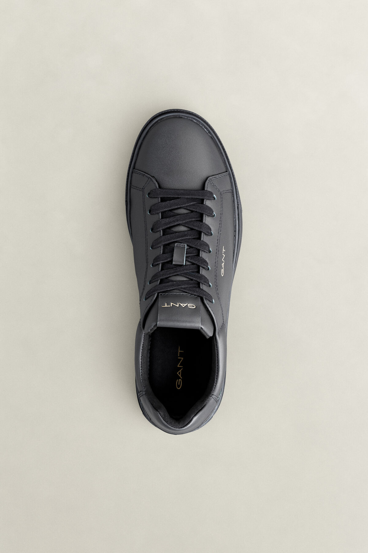 McJulien Leather Sneakers — BLACK