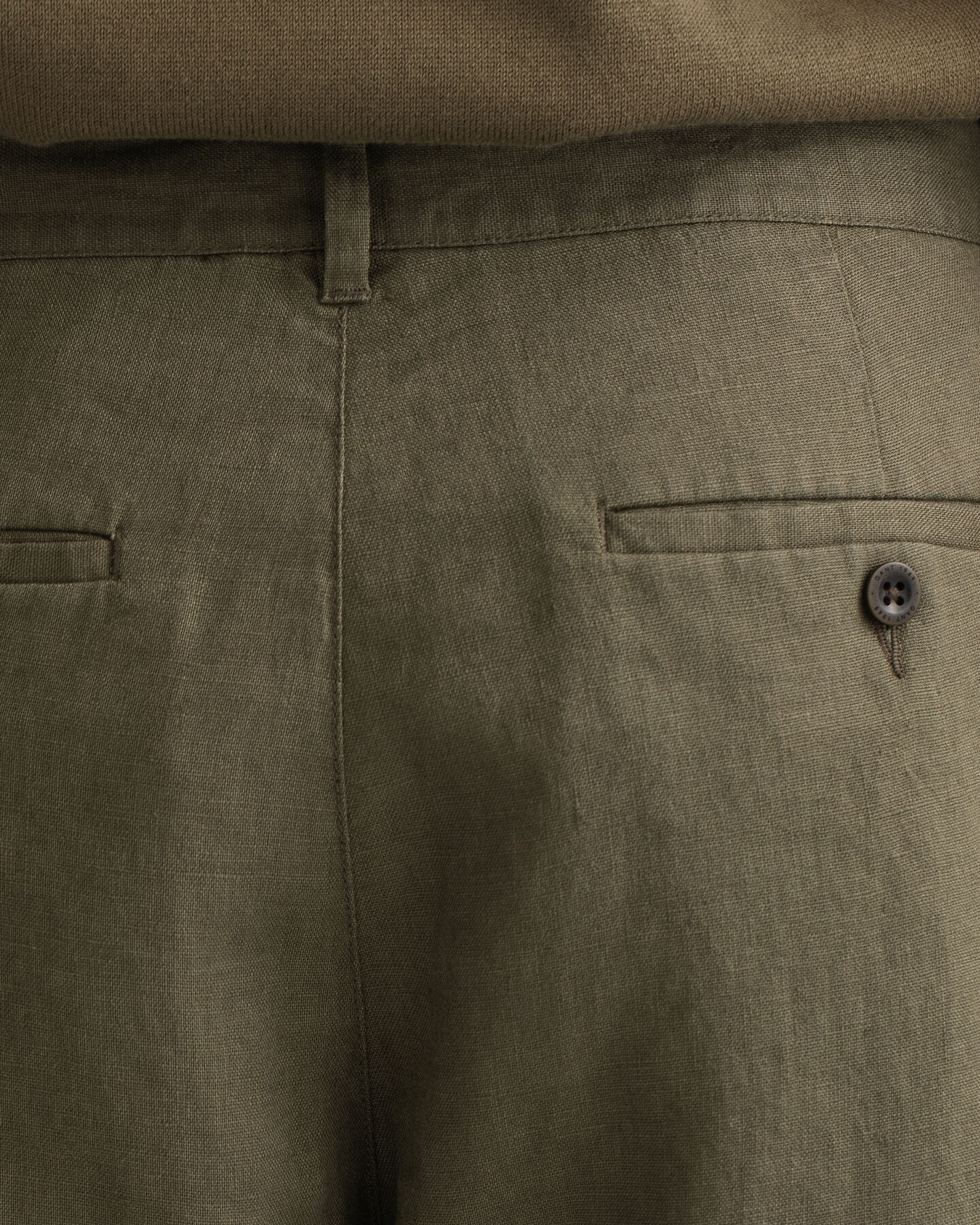 Relaxed Fit Linen Drawstring Shorts