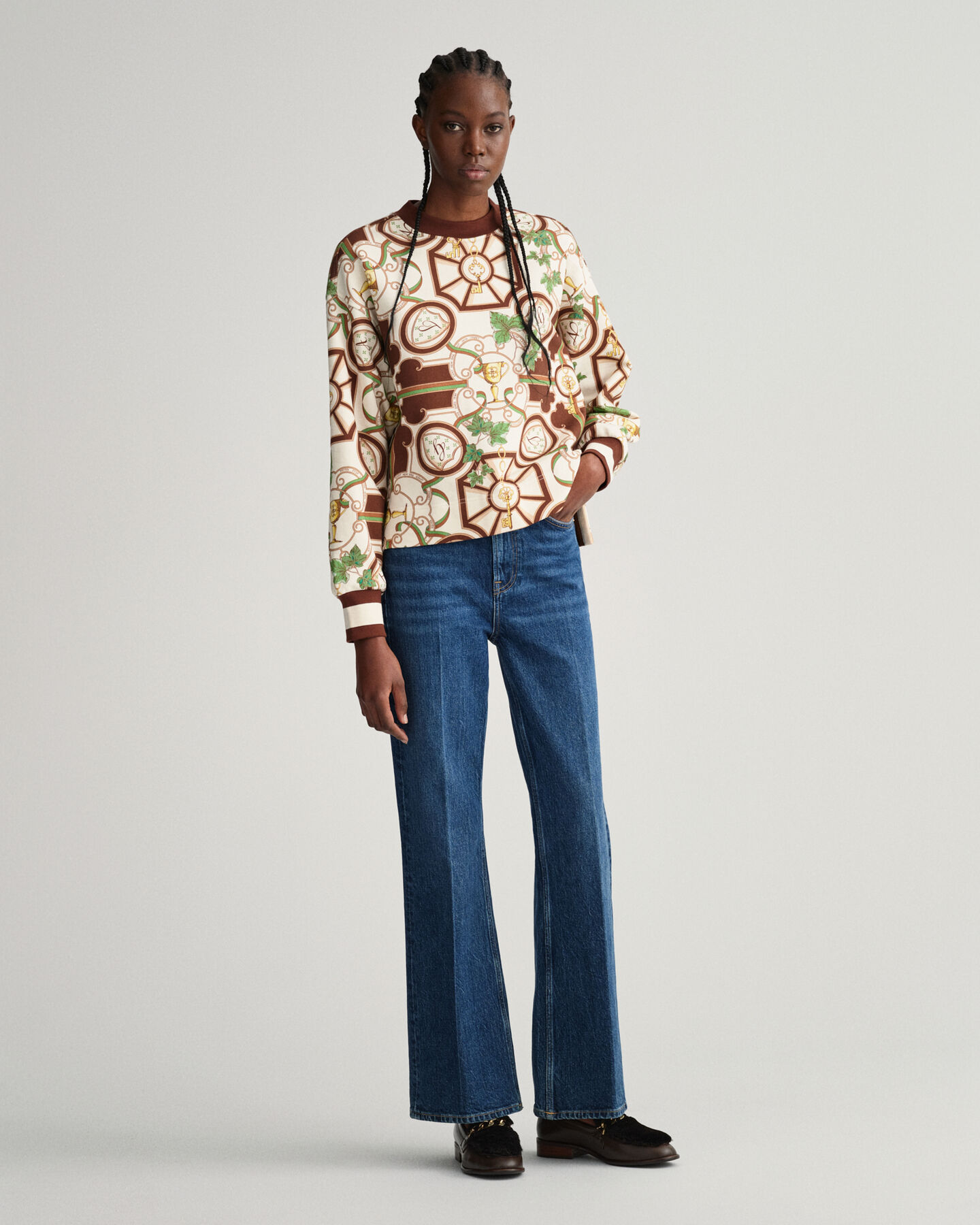 American Luxe Crew Neck Sweater