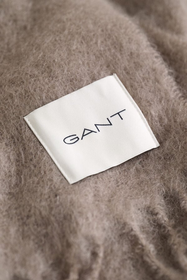 Mohair Scarf — MIST TAUPE