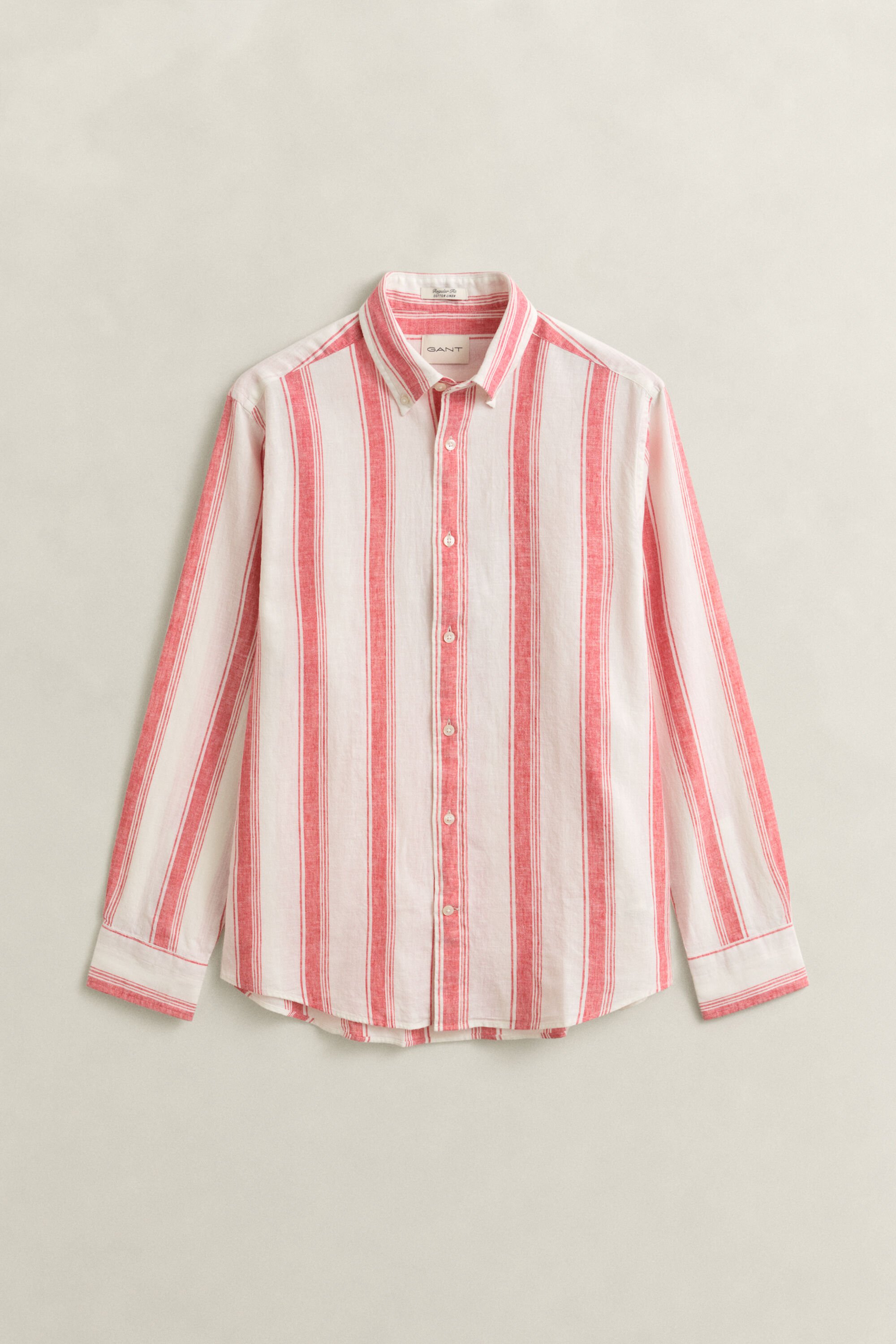 Striped Linen Blend Shirt