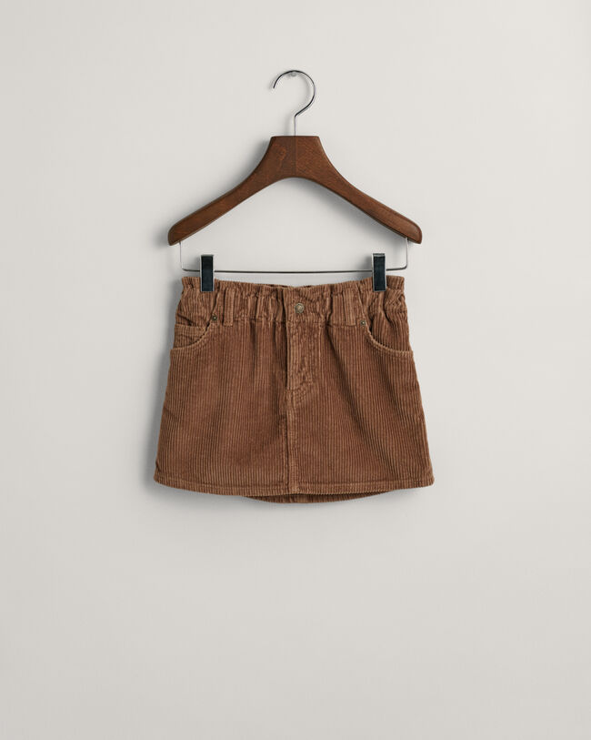 Girls Mini Corduroy Skirt