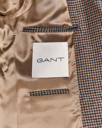 Slim Fit Houndstooth Check Blazer