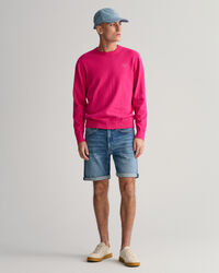 Classic Cotton Crew Neck Sweater