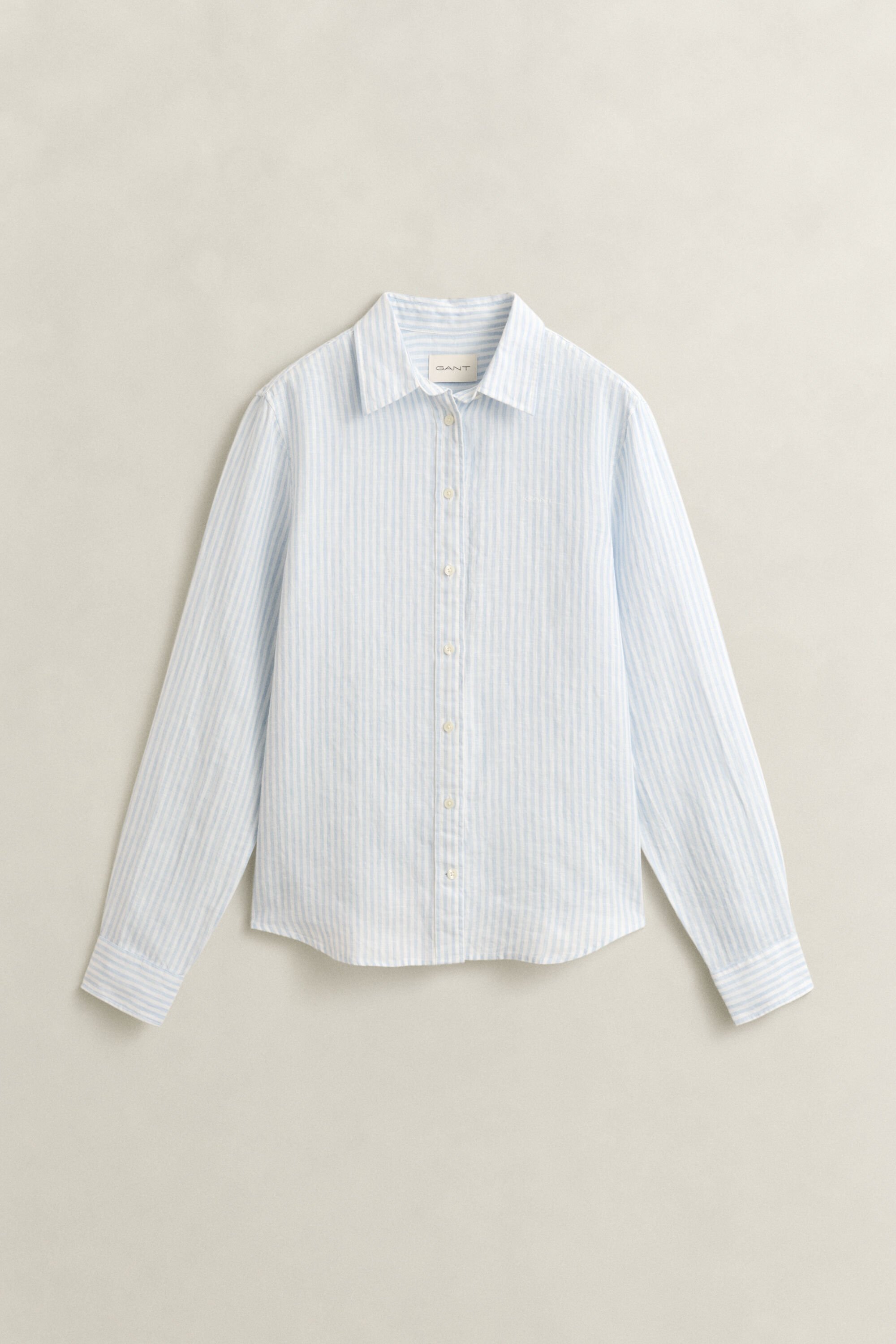 Regular Fit Striped Linen Shirt