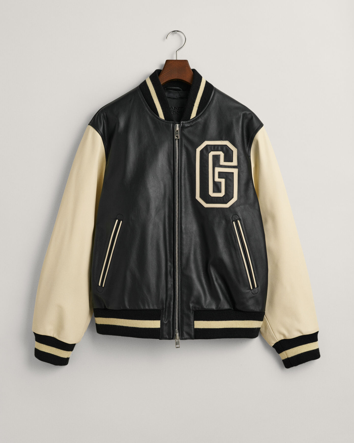 Leather Varsity Jacket