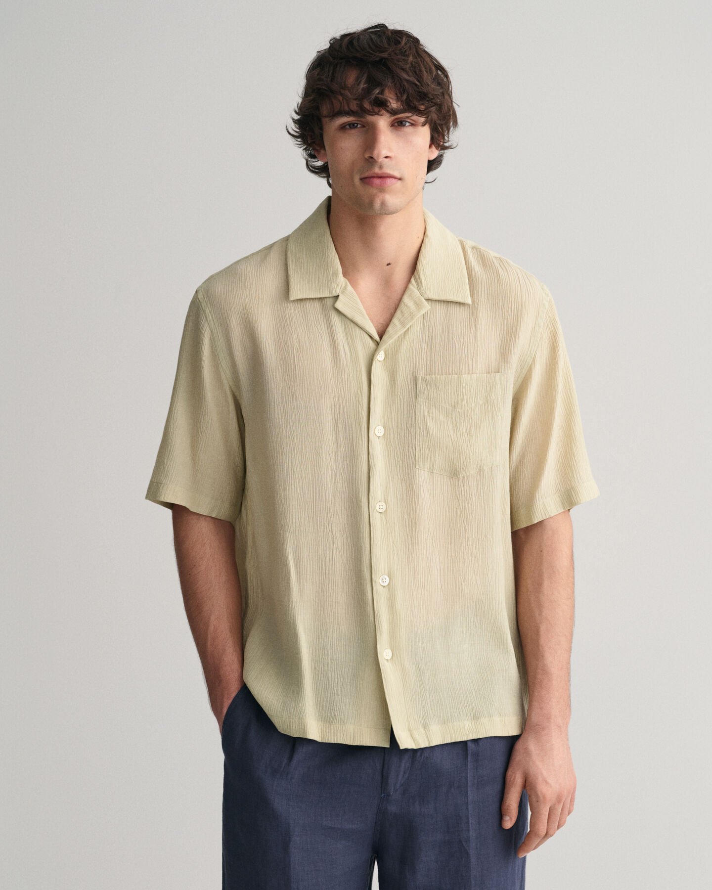 Relaxed Fit Textured Shirt