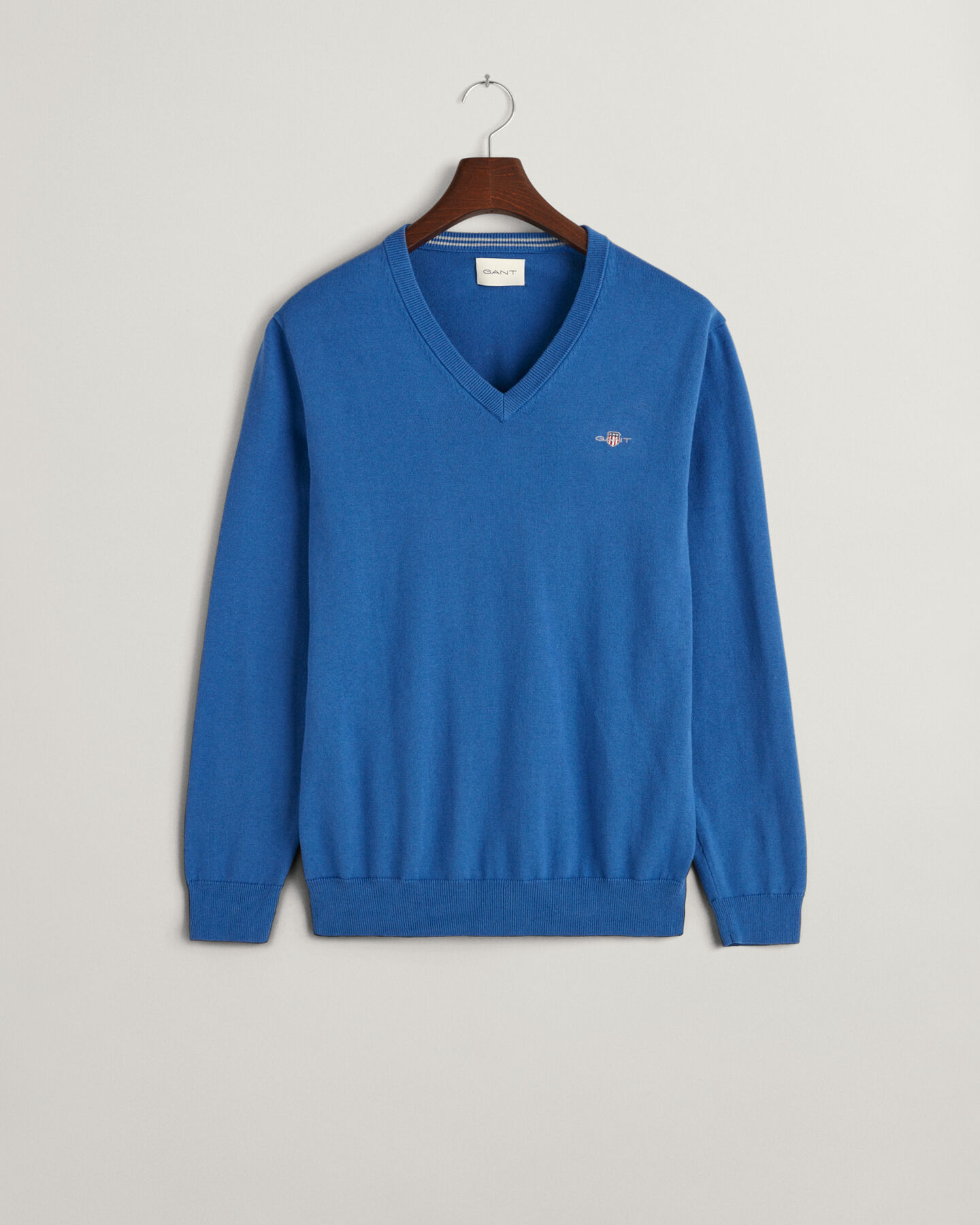 Classic Cotton V-Neck Sweater - GANT 