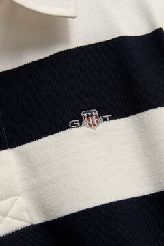Teen Boys Shield Striped Rugger — EVENING BLUE 2