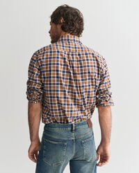Regular Fit Checked Light Twill Shirt