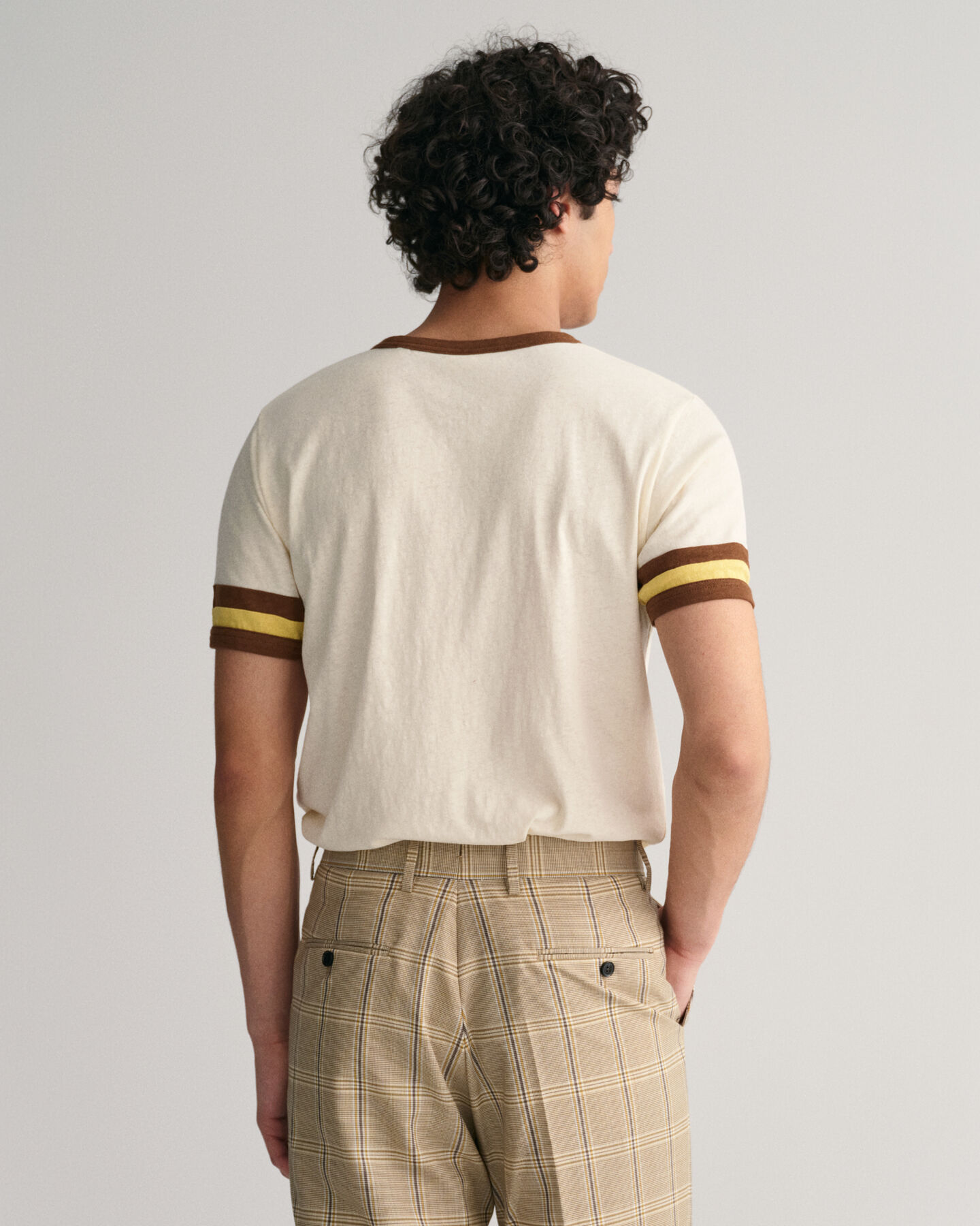 Striped Sleeve GANT USA T-Shirt