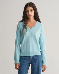 Superfine Lambswool V-Neck Sweater