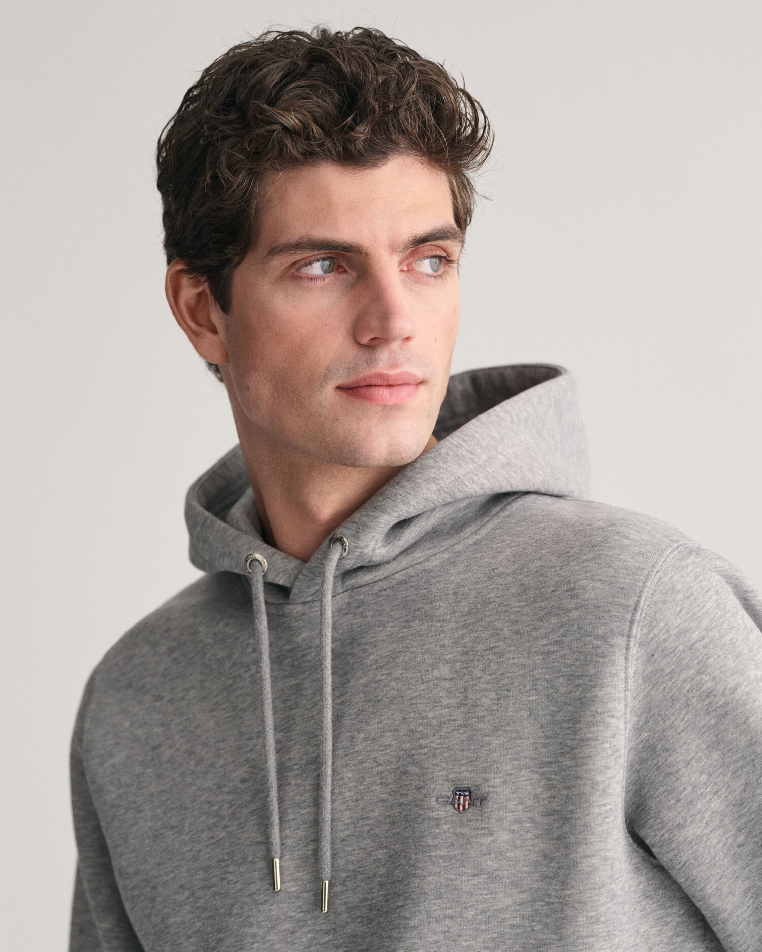 GANT Unisex Kids Shield Hoodie – Bequemer Kapuzenpullover Ohne Kordelzug, Mit Rippenbündchen