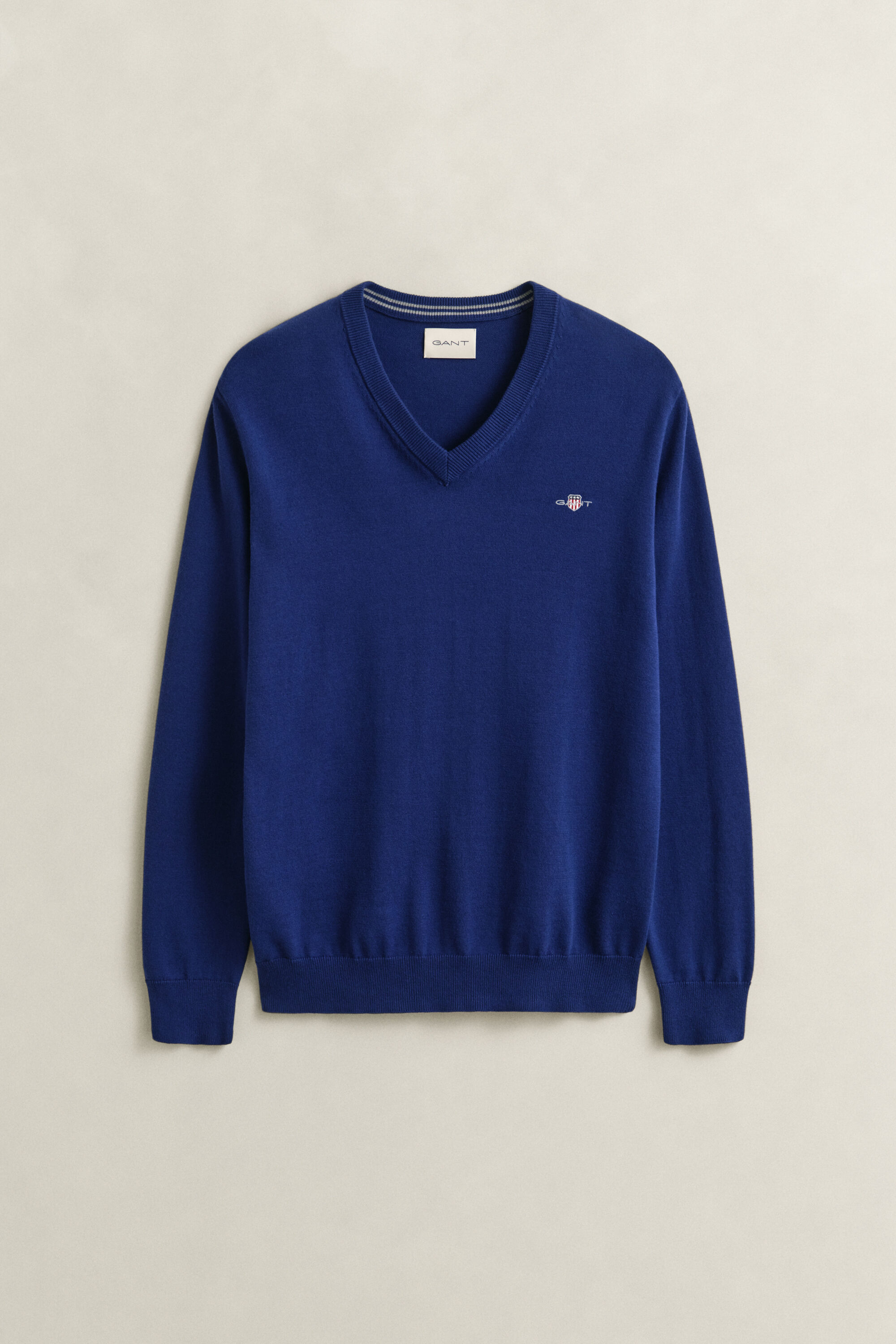 Classic Cotton V-Neck Sweater