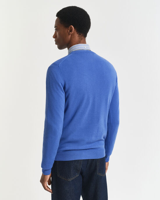 Superfine Lambswool V-Neck Sweater