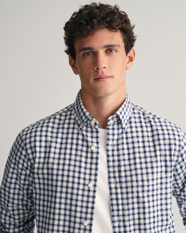 Regular Fit Checked Archive Oxford Shirt