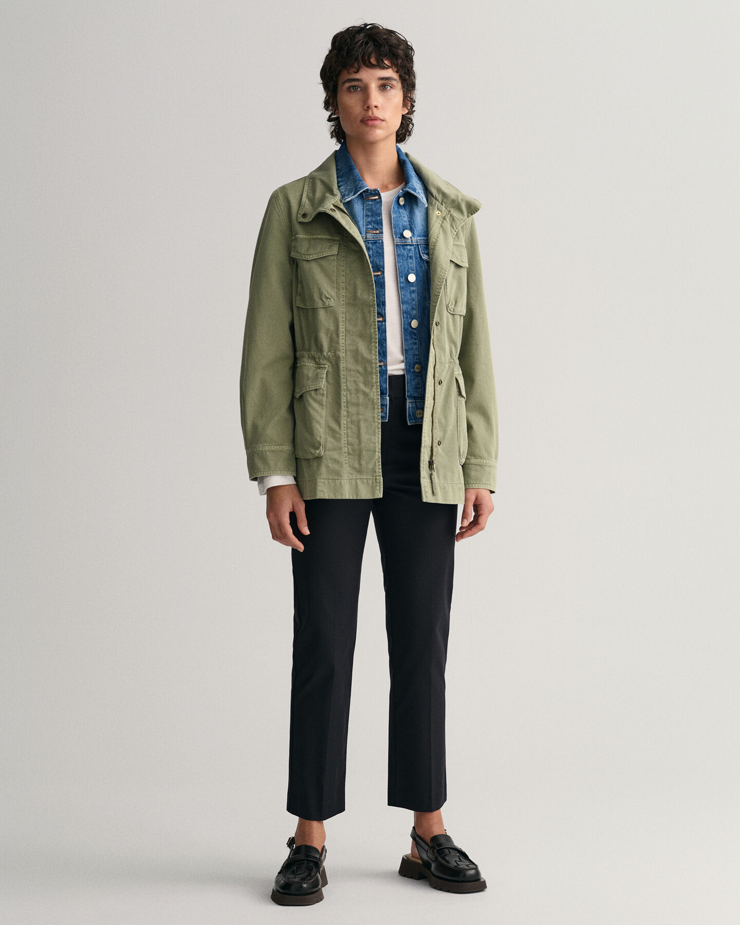 Garment-Dyed Field Jacket
