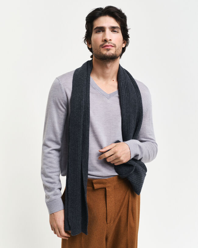 Extra Fine Merino Wool V-Neck Sweater