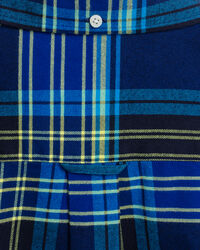 Regular Fit Brushed Bright Plaid Oxford Shirt