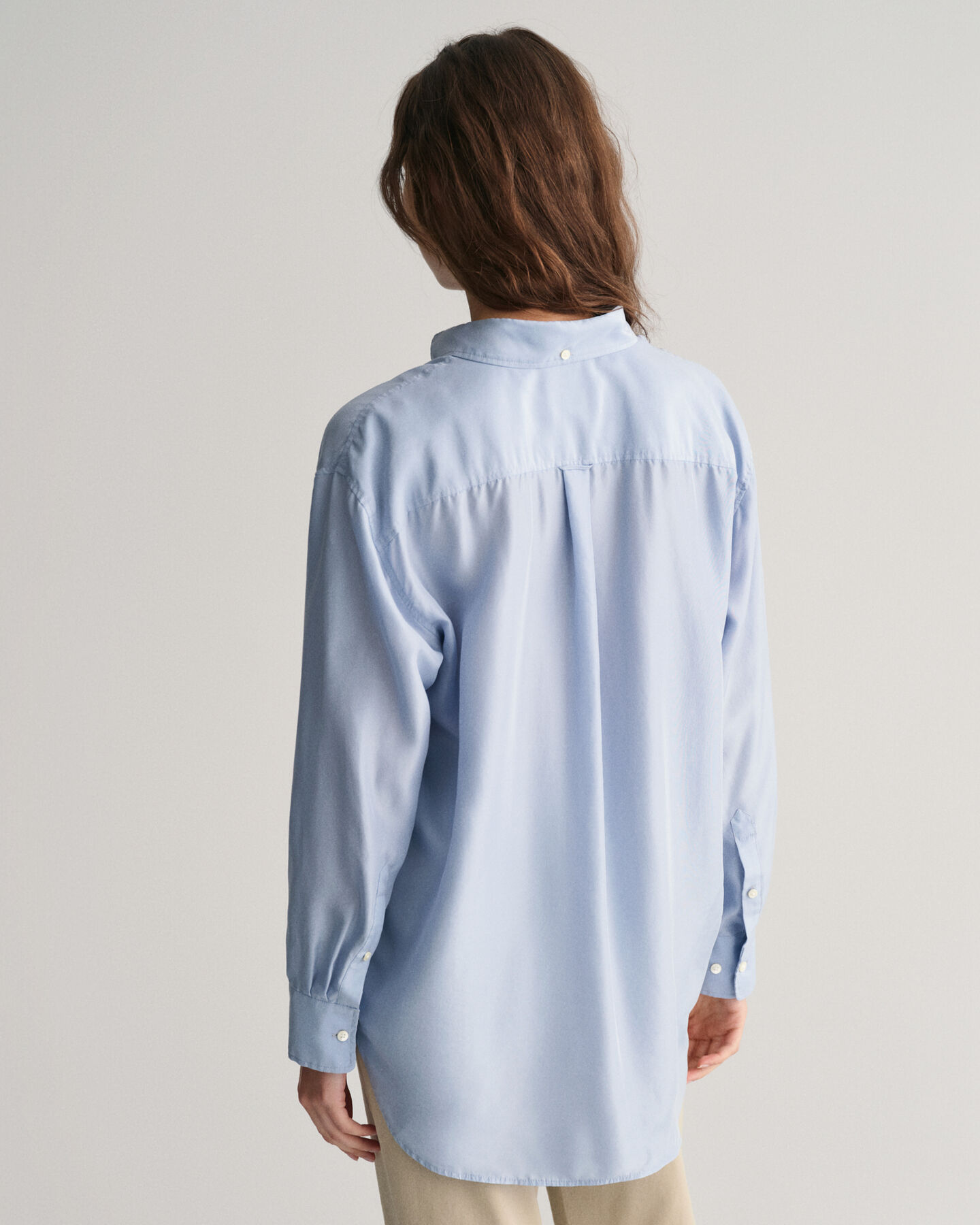 Relaxed Fit Silk Shirt