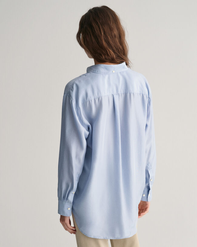 Relaxed Fit Silk Shirt