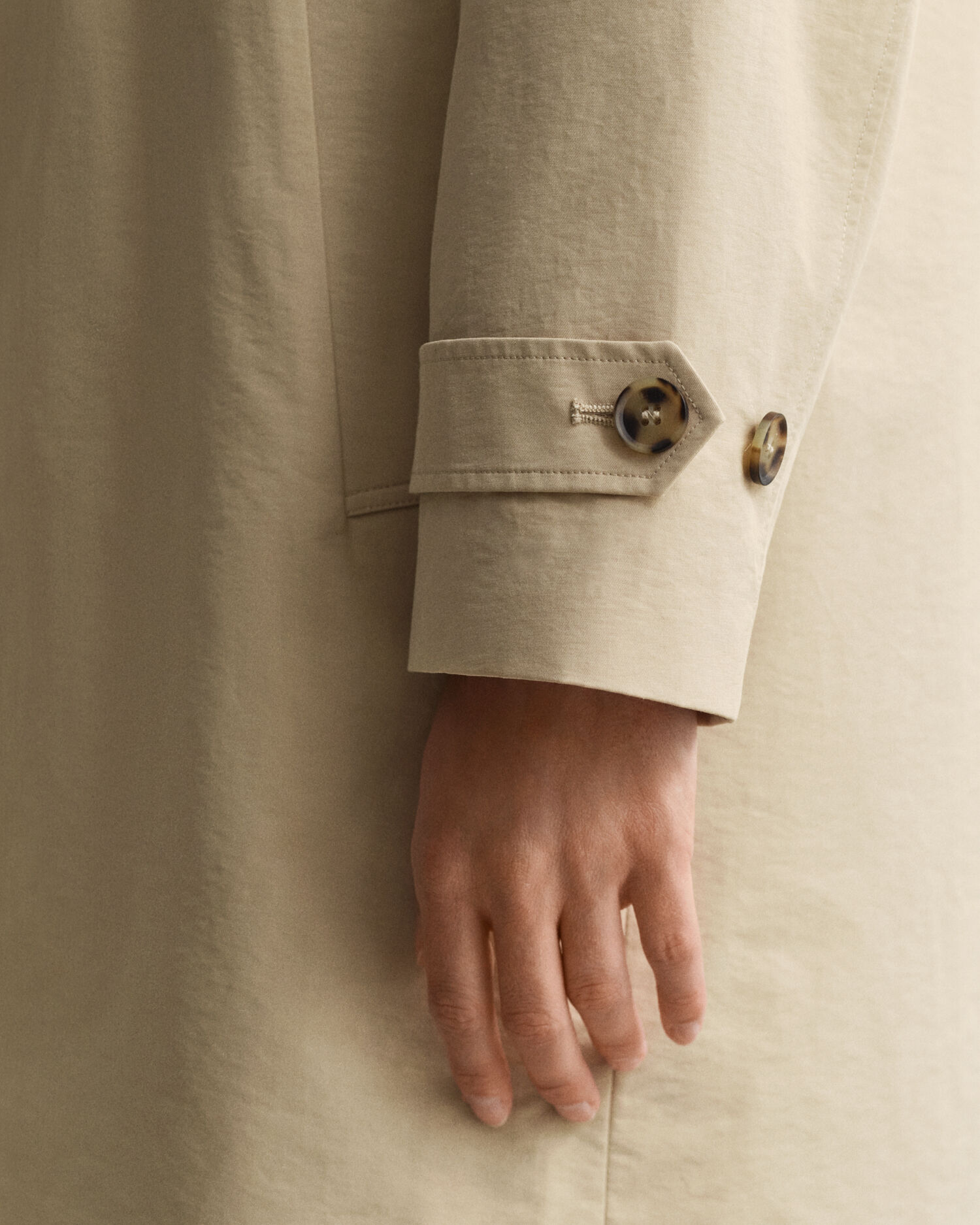 Car Coat — OAT BEIGE