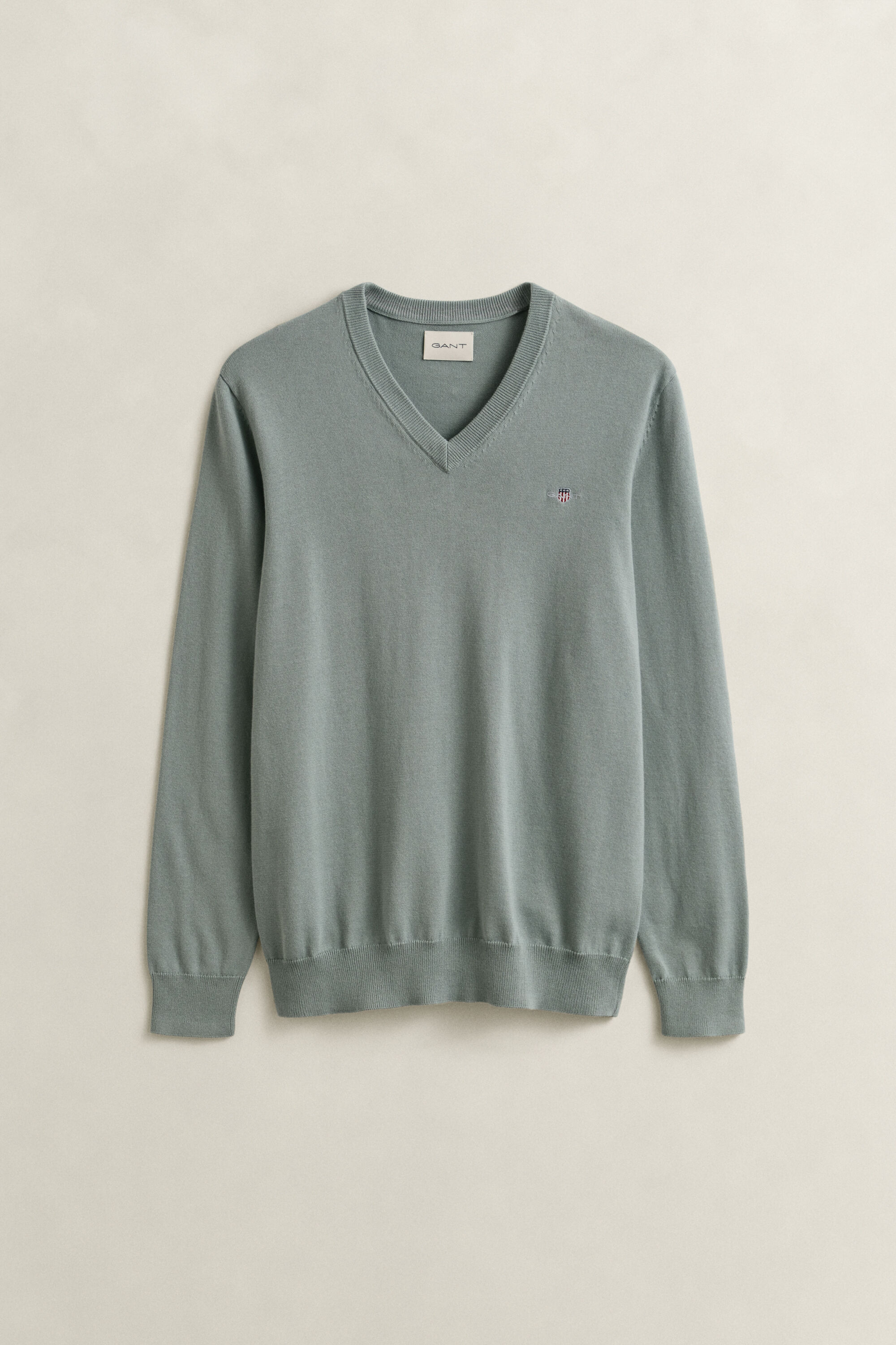 Classic Cotton V-Neck Sweater