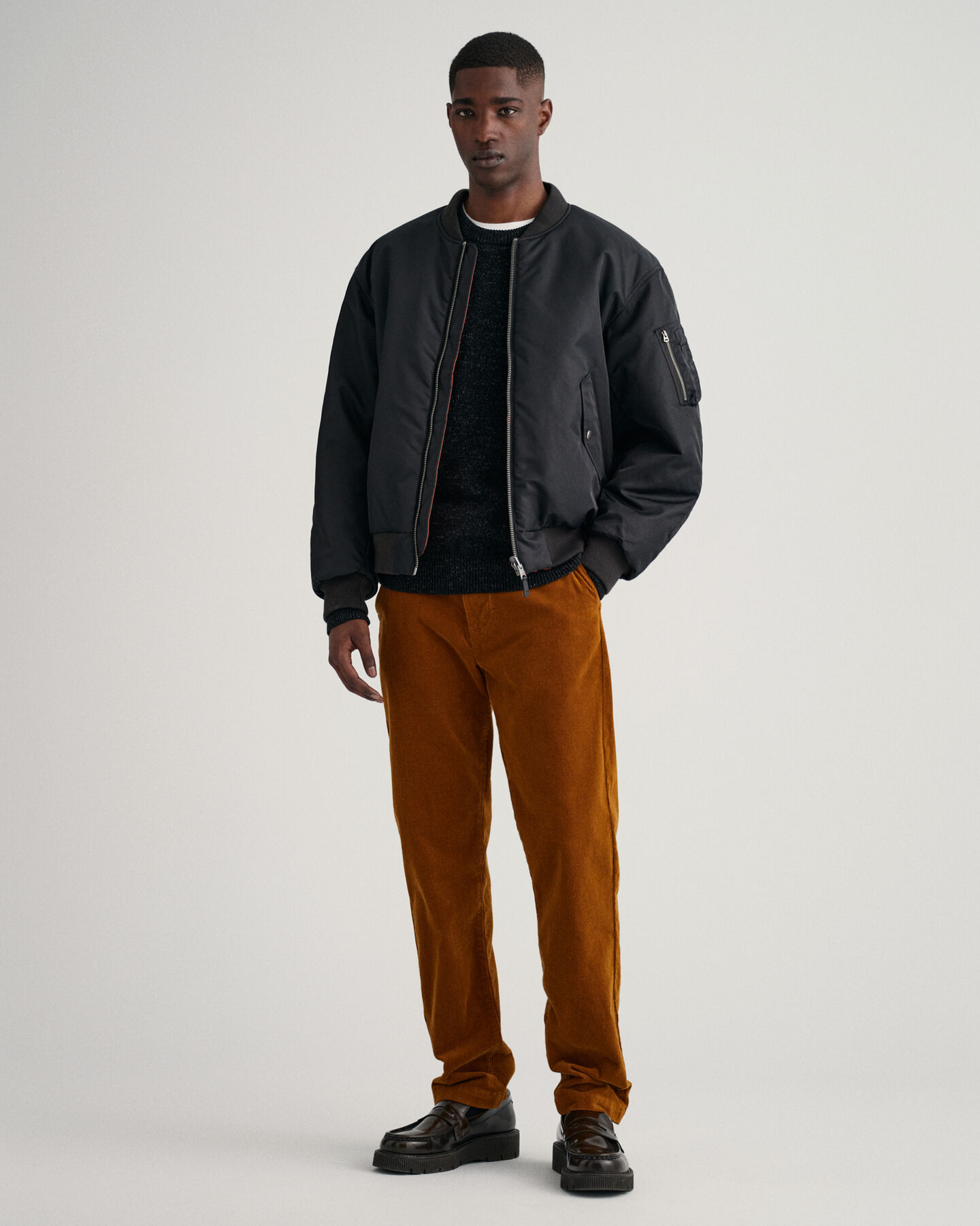 Neps Melange Crew Neck Sweater