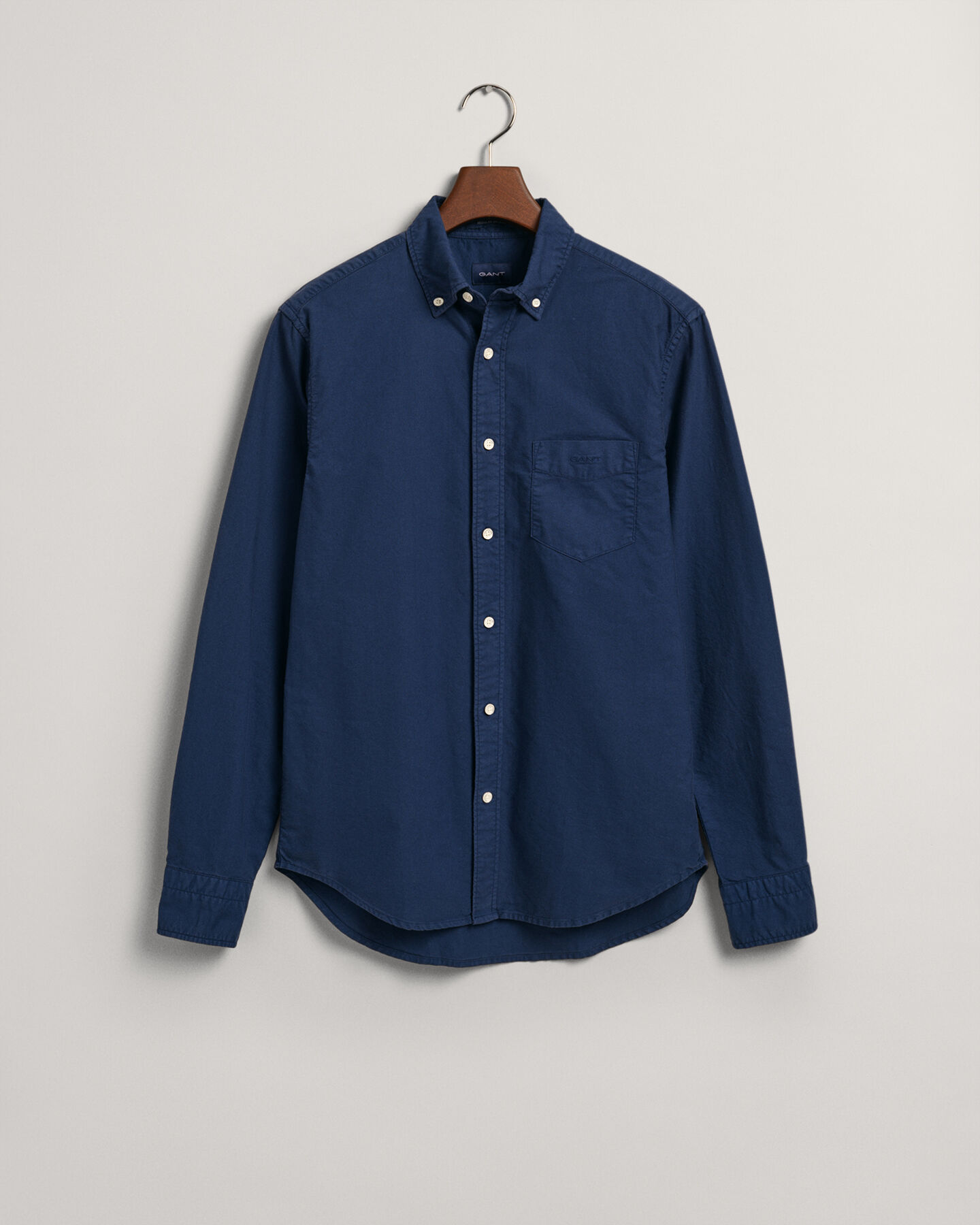 Regular Fit Sunfaded Oxford Shirt