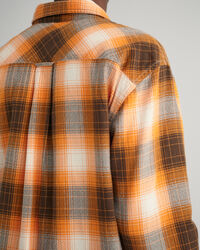 Relaxed Fit Shadow Check Shirt