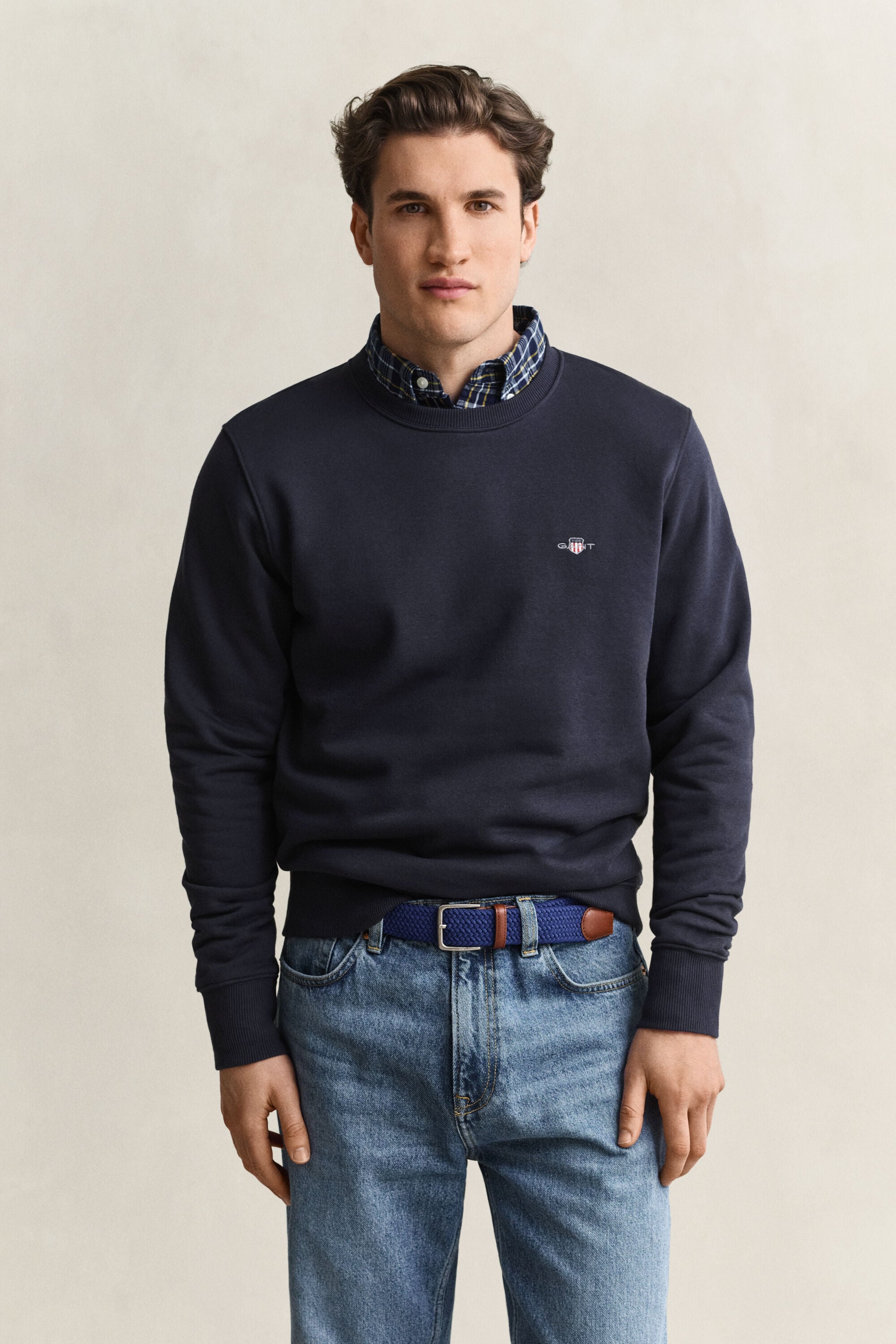 Shield Crew Neck Sweatshirt