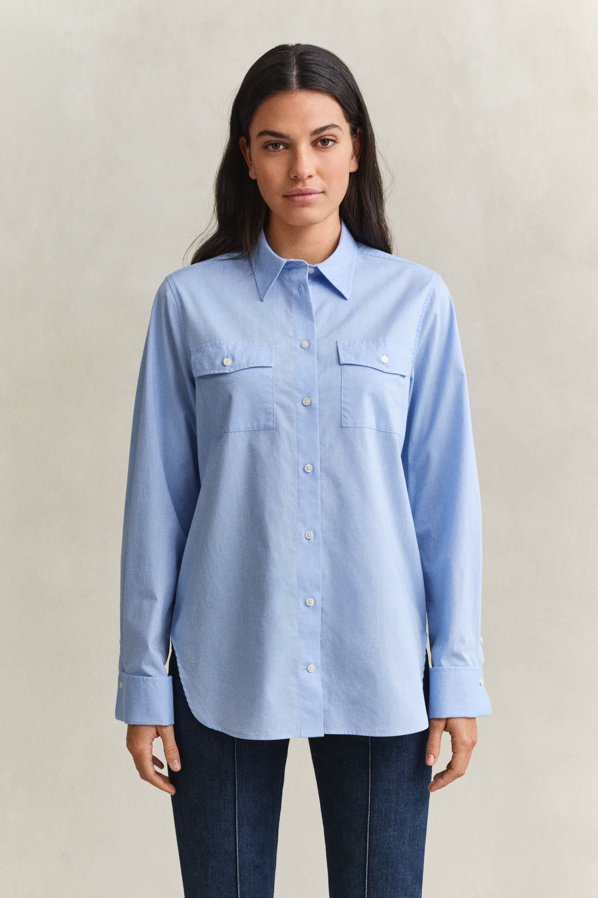 Cotton French Cuff Shirt