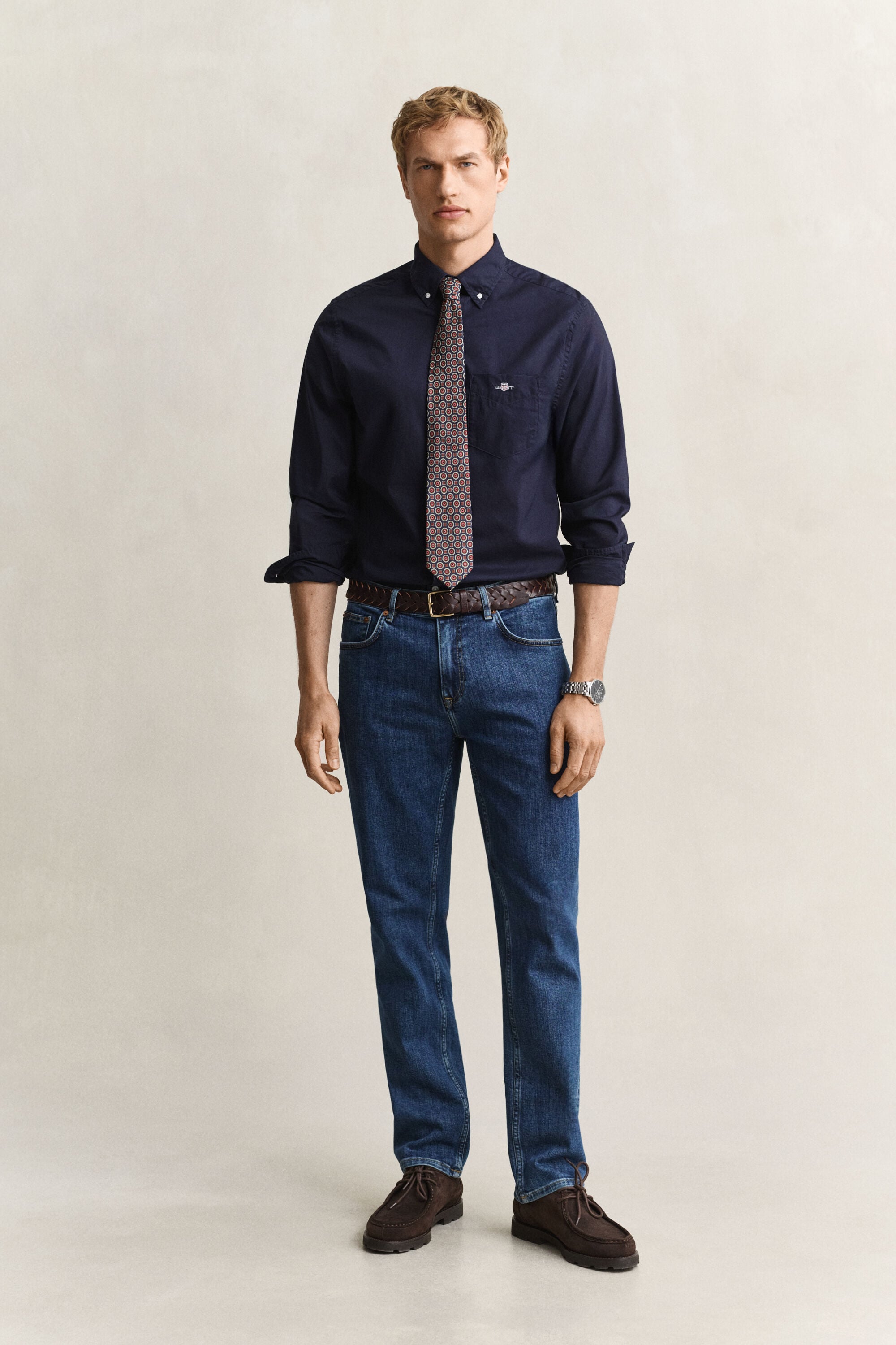 Regular Clean Wash Jeans