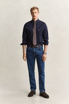 Regular Clean Wash Jeans — MID BLUE VINTAGE 8