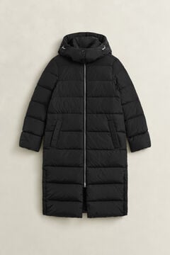 Long Down Coat — BLACK 1