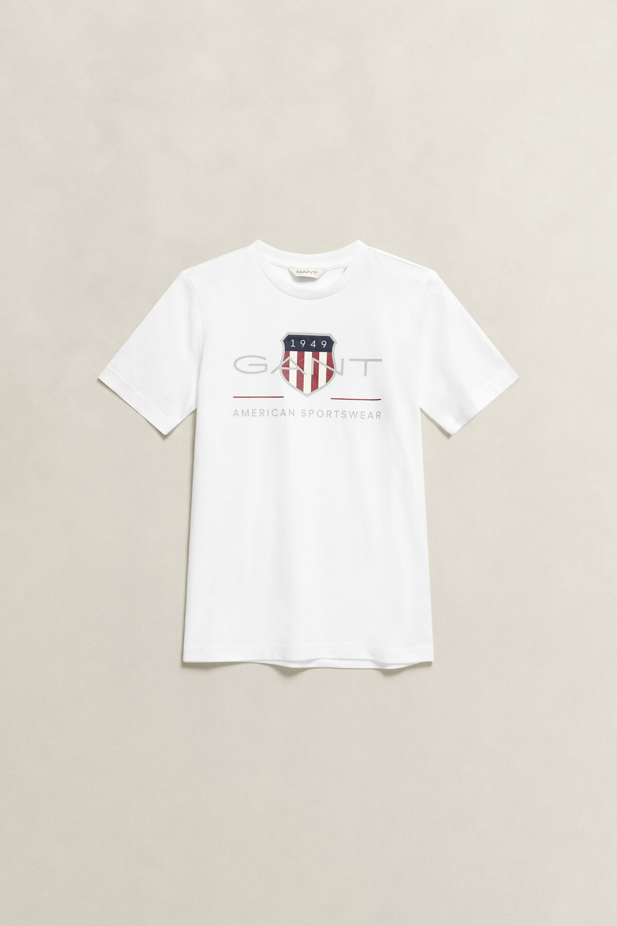 Teens Archive Shield T-Shirt — WHITE