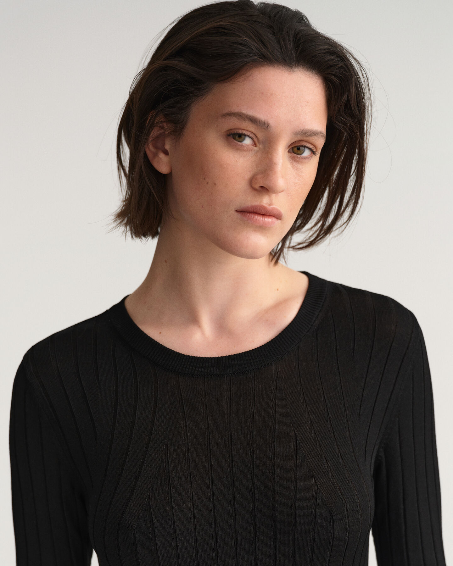 Block Stripe Ribbed Dress