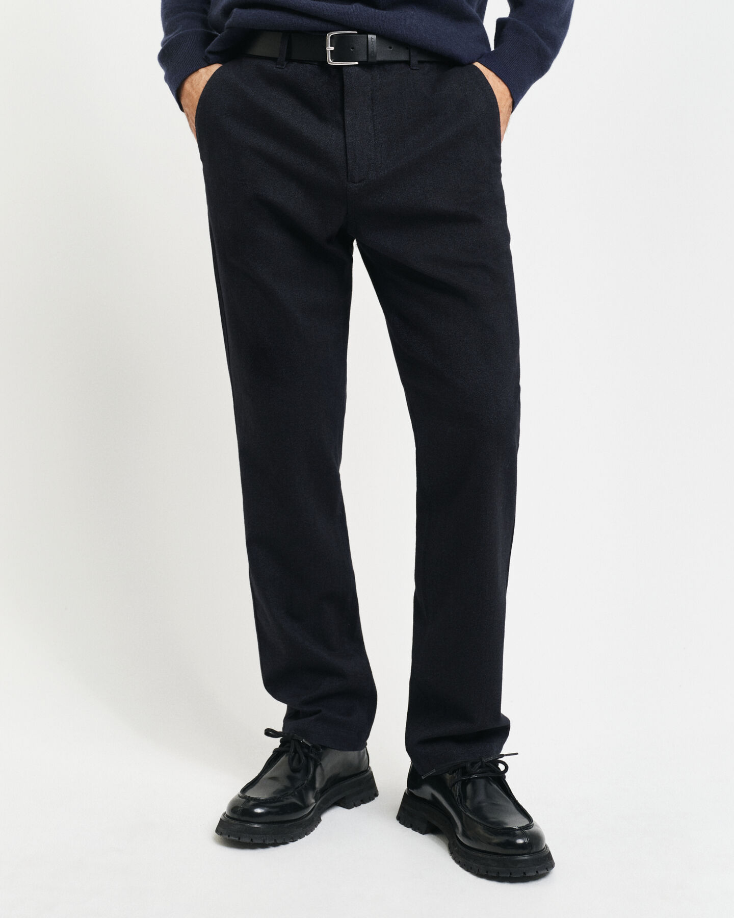 Slim Fit Two-Toned Pants