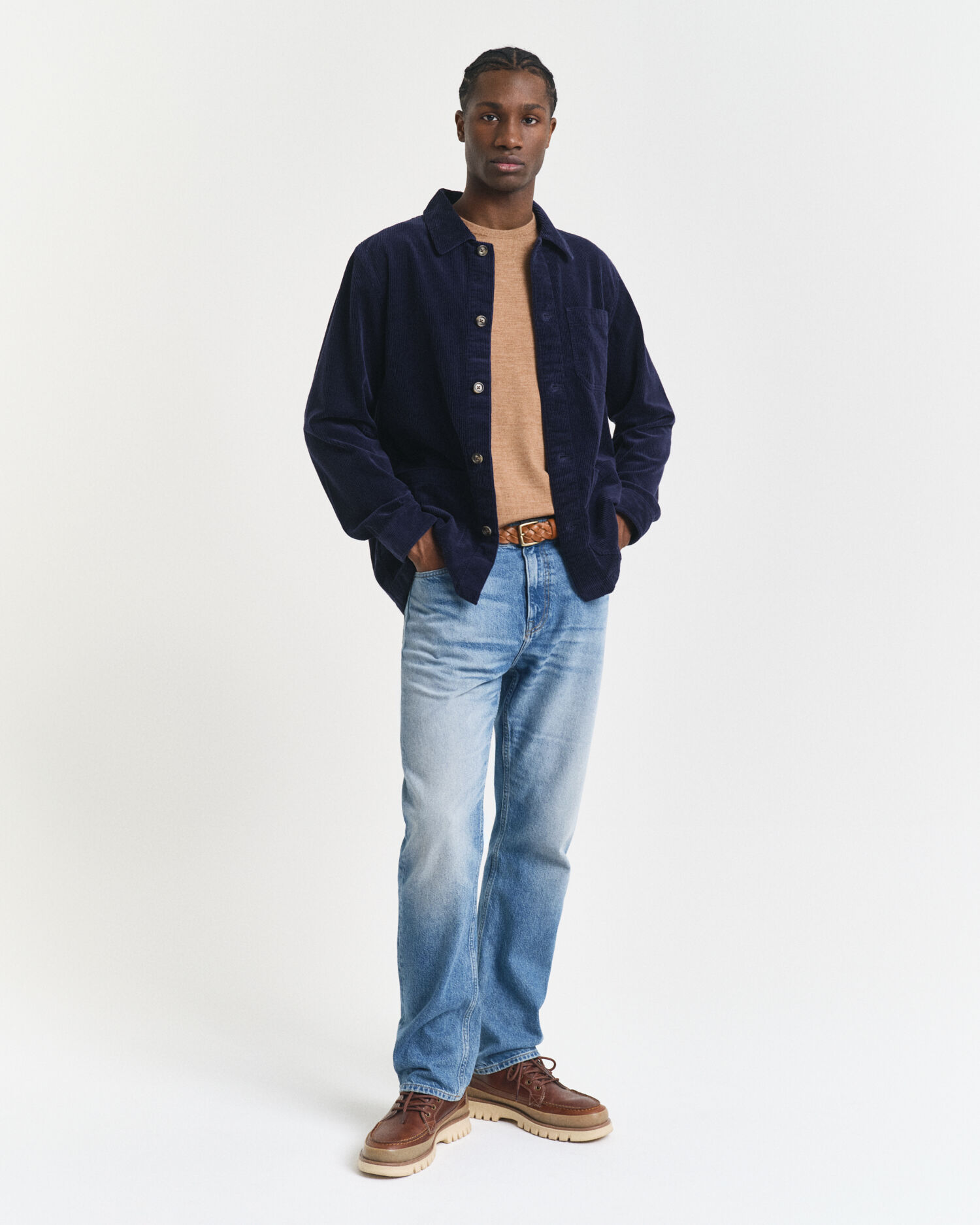 Merino Wool Crew Neck Sweater