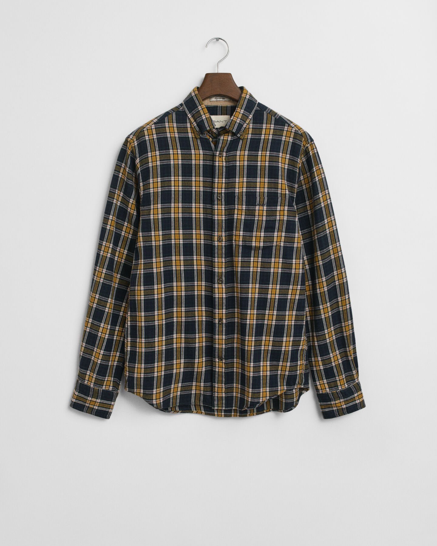Regular Fit Checked Windblown Flannel Shirt