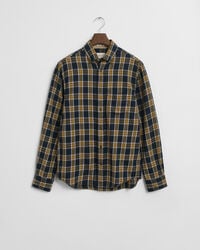 Regular Fit Checked Windblown Flannel Shirt