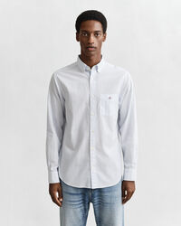 Regular Fit Classic Striped Poplin Shirt