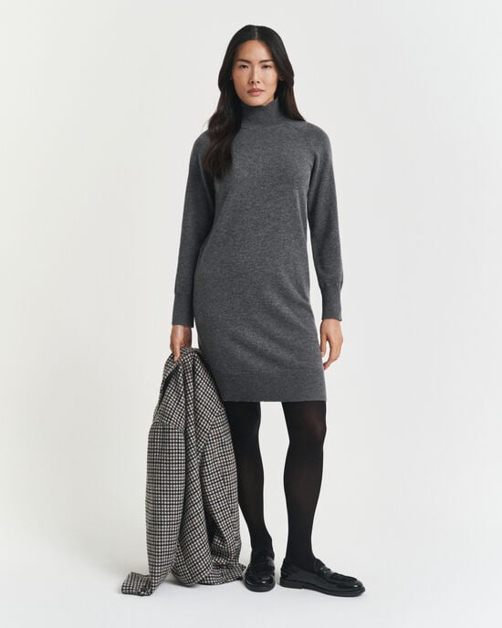 Knitted Superfine Lambswool Dress