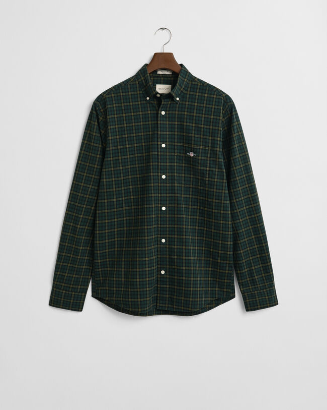 Regular Fit Classic Checked Poplin Shirt