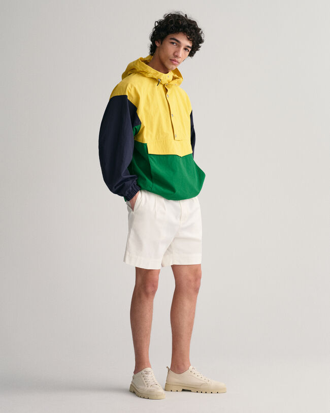 Color Blocked Anorak