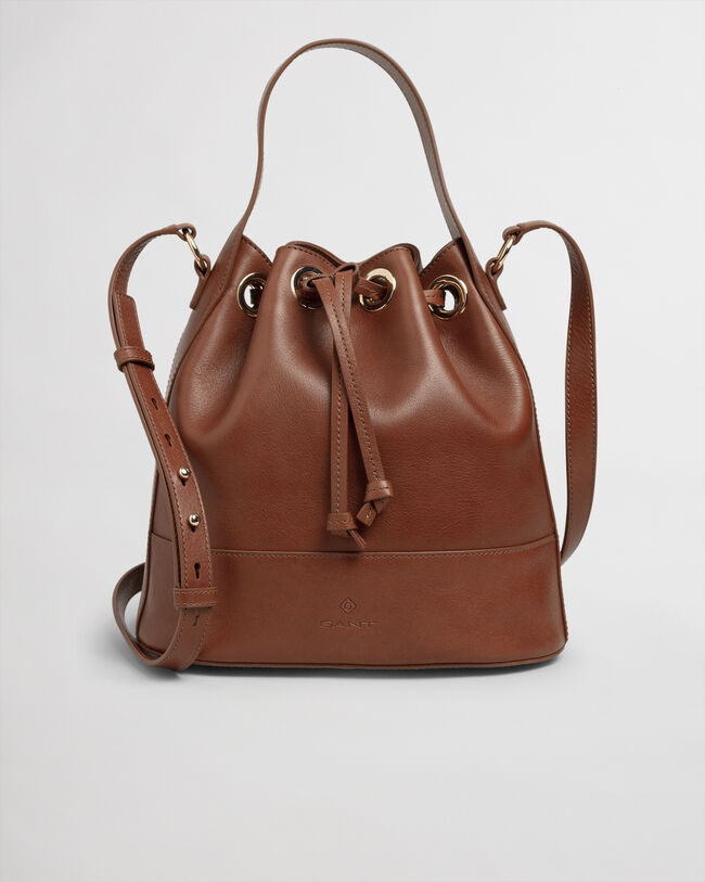 Leather Bucket Bag
